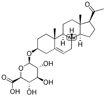 5-PREGNEN-3-BETA-OL-20-ONE GLUCOSIDURONATE Struktur