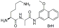 H-LYS-ALA-4-MEOBETANA HBR Struktur