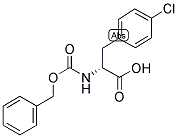 CBZ-D-4-CHLOROPHENYLALANINE Struktur