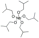 NIOBIUM PENTA-I-BUTOXIDE Struktur