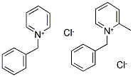 N-BENZYL-PYRIDINIUM CHLORIDE + N-BENZYL-PICOLINIUM CHLORIDE Struktur