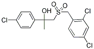 2-(4-CHLOROPHENYL)-1-[(2,4-DICHLOROBENZYL)SULFONYL]-2-PROPANOL Struktur