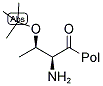 H-THR(TBU)-2-CLTRT RESIN Struktur