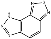 8H-[1,2,3]TRIAZOLO[4',5':3,4]BENZO[1,2-C][1,2,5]THIADIAZOLE Struktur