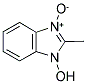 3-HYDROXY-2-METHYL-3H-1,3-BENZIMIDAZOL-1-IUM-1-OLATE Struktur