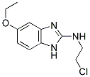 N-(2-CHLOROETHYL)-5-ETHOXY-1H-BENZIMIDAZOL-2-AMINE Struktur