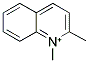 1,2-DIMETHYLQUINOLINIUM Struktur