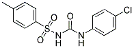 1-(4-CHLOROPHENYL)-3-((4-METHYLPHENYL)SULFONYL)UREA Struktur