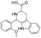 1-(2-METHOXYPHENYL)-2,3,4,9-TETRAHYDRO-1H-BETA-CARBOLINE-3-CARBOXYLIC ACID Struktur