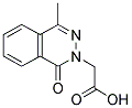 (4-METHYL-1-OXO-1 H-PHTHALAZIN-2-YL)-ACETIC ACID Struktur