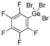 PENTAFLUOROPHENYLGERMANIUM TRIBROMIDE Struktur