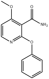 4-METHOXY-2-PHENOXYNICOTINAMIDE Struktur