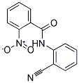 N-(2-CYANOPHENYL)-2-NITROBENZAMIDE Struktur