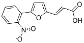 3-[5-(2-NITRO-PHENYL)-FURAN-2-YL]-ACRYLIC ACID Struktur