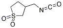 3-ISOCYANATOMETHYL-TETRAHYDRO-THIOPHENE 1,1-DIOXIDE Struktur