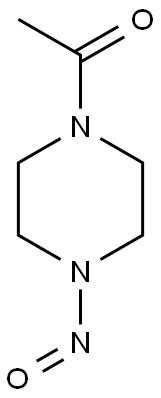 1-ACETYL-4-NITROSOPIPERAZINE Struktur