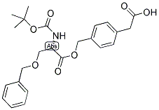 BOC-L-SER(BZL)-O-CH2-PHI-CH2-COOH DCHA Struktur