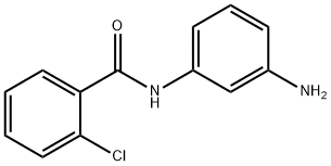 N-(3-AMINOPHENYL)-2-CHLOROBENZAMIDE Struktur