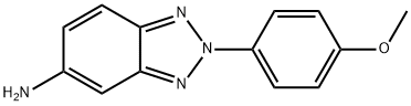 2-(4-METHOXY-PHENYL)-2H-BENZOTRIAZOL-5-YLAMINE Struktur