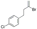 2-BROMO-4-(4-CHLOROPHENYL)-1-BUTENE Struktur