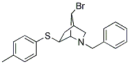 2-BENZYL-7-BROMO-6-[(4-METHYLPHENYL)THIO]-2-AZABICYCLO[2.2.1]HEPTANE Struktur