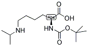 BOC-LYS(IPR)-OH Struktur