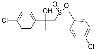 1-[(4-CHLOROBENZYL)SULFONYL]-2-(4-CHLOROPHENYL)-2-PROPANOL Struktur