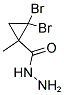 2,2-DIBROMO-1-METHYL-CYCLOPROPANECARBOXYLIC ACID HYDRAZIDE Struktur