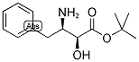 (2S,3R)-1,1-DIMETHYLETHYL 3-AMINO-2-HYDROXY 4-PHENYLBUTANOATE Struktur