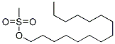 PENTADECYL METHANE SULFATE Struktur