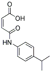 3-(4-ISOPROPYL-PHENYLCARBAMOYL)-ACRYLIC ACID Struktur