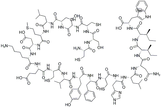 [ASN18] ENDOTHELIN-1, HUMAN Struktur