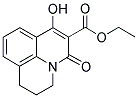 ETHYL 7-HYDROXY-5-OXO-2,3-DIHYDRO-1H,5H-PYRIDO[3,2,1-IJ]QUINOLINE-6-CARBOXYLATE Struktur