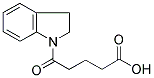 5-(2,3-DIHYDRO-INDOL-1-YL)-5-OXO-PENTANOIC ACID Struktur