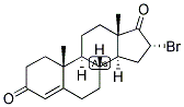 4-ANDROSTEN-16-ALPHA-BROMO-3,17-DIONE Struktur