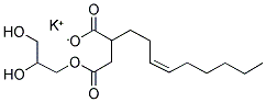 ISONONENYLSUCCINIC ACID MONOGLYCERYL ESTER POTASSIUM SALT Struktur