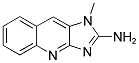 2-AMINO-1-METHYLIMIDAZO[4,5-B]QUINOLINE Struktur