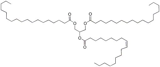 1,3-STEARIN-2-OLEIN Struktur