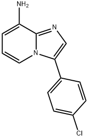 3-(4-CHLOROPHENYL)IMIDAZO[1,2-A]PYRIDIN-8-YLAMINE Struktur