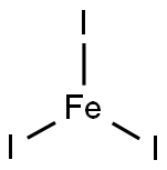 IRON IODIDE Struktur