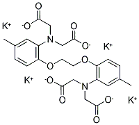 5,5'-DIMETHYL BAPTA, TETRAPOTASSIUM SALT Struktur