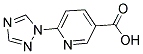 6-(1H-1,2,4-TRIAZOL-1-YL)NICOTINIC ACID Struktur