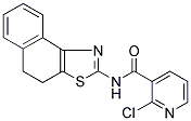 N3-(4,5-DIHYDRONAPHTHO[1,2-D][1,3]THIAZOL-2-YL)-2-CHLORONICOTINAMIDE Struktur