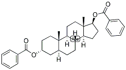 5-ALPHA-ANDROSTAN-3-ALPHA, 17-BETA-DIOL DIBENZOATE Struktur