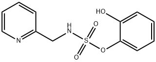 2-HYDROXYPHENYL-N-(2-PYRIDINYLMETHYL)SULFAMATE Struktur