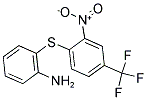 2-AMINO-2'-NITRO-4'-(TRIFLUOROMETHYL)DIPHENYL SULPHIDE Struktur