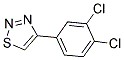 4-(3,4-DICHLOROPHENYL)-1,2,3-THIADIAZOLE Struktur