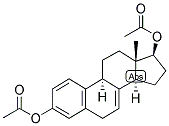 1,3,5(10), 7-ESTRATETRAEN-3,17-BETA-DIOL DIACETATE Struktur