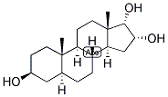 5-ALPHA-ANDROSTAN-3-BETA, 16-ALPHA, 17-ALPHA-TRIOL Struktur