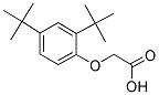 (2,4-DI-TERT-BUTYLPHENOXY)ACETIC ACID Struktur